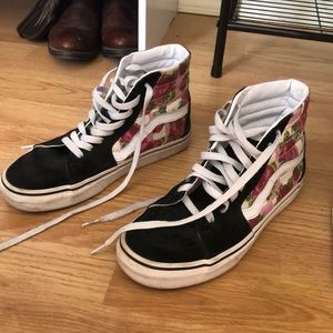 Cute flower vans
